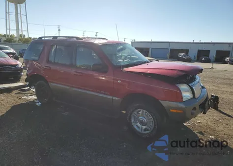 2002 Mercury Mountaineer z USA, uszkodzony, nr VIN 4M2ZU86E32ZJ09641